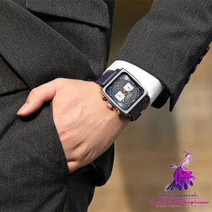 Multifunction Waterproof Luminous Calendar Men’s Watch