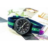 Fashion Luminous Nylon Men’s Outdoor Watch