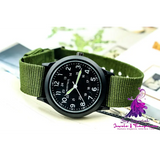 Fashion Luminous Nylon Men’s Outdoor Watch