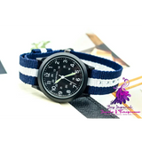 Fashion Luminous Nylon Men’s Outdoor Watch