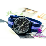 Fashion Luminous Nylon Men’s Outdoor Watch