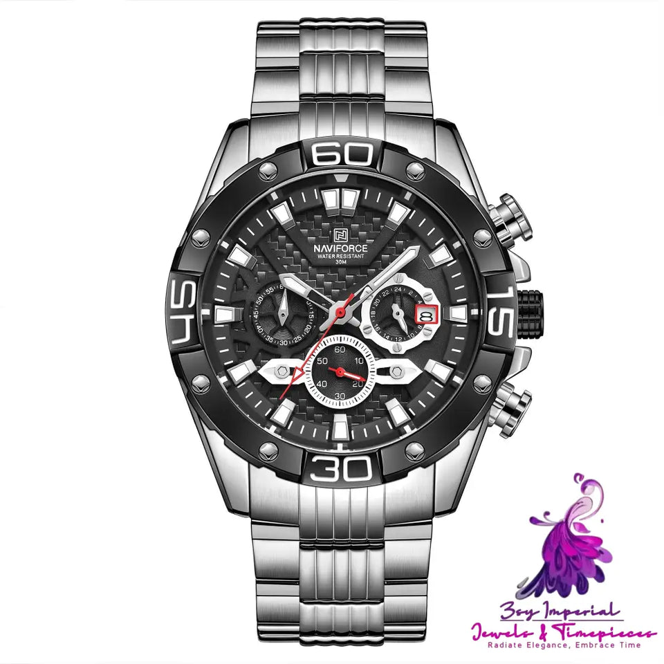 Men’s Trendy Fashion Luminous Watch