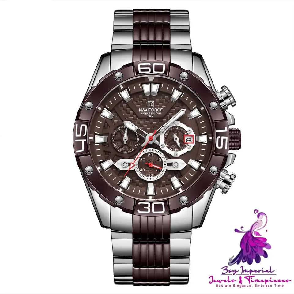 Men’s Trendy Fashion Luminous Watch