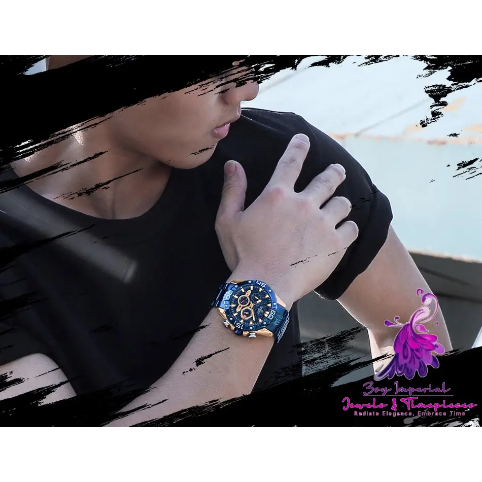 Men’s Trendy Fashion Luminous Watch