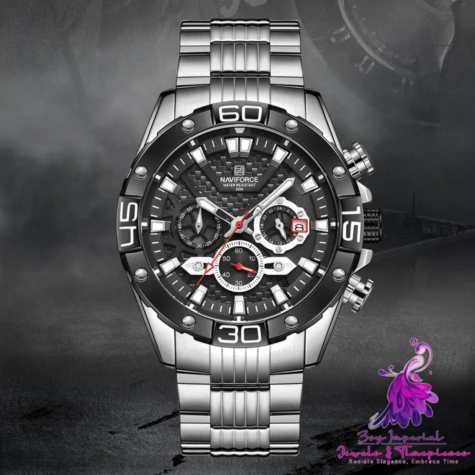 Men’s Trendy Fashion Luminous Watch