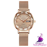 Fashion Simple Luminous Women’s Waterproof Quartz Watch