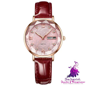 Fashion Simple Luminous Women’s Waterproof Quartz Watch