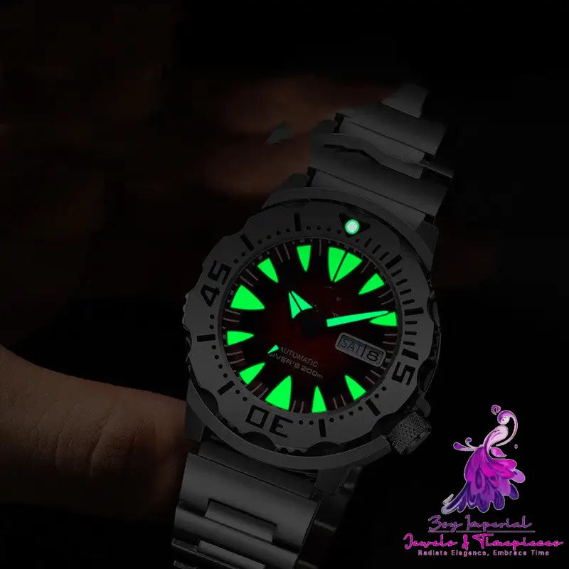 Luminous Waterproof Mechanical Watch