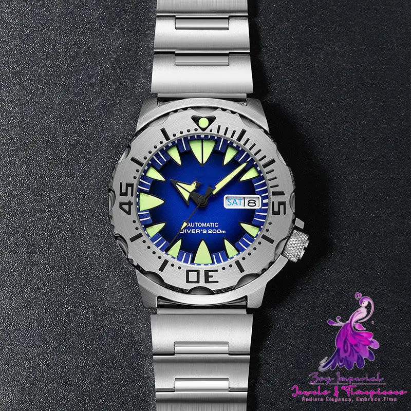 Luminous Waterproof Mechanical Watch