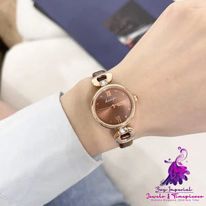 Mini Thin Belt Light Luxury Fashion Quartz Watch