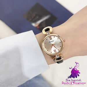 Mini Thin Belt Light Luxury Fashion Quartz Watch