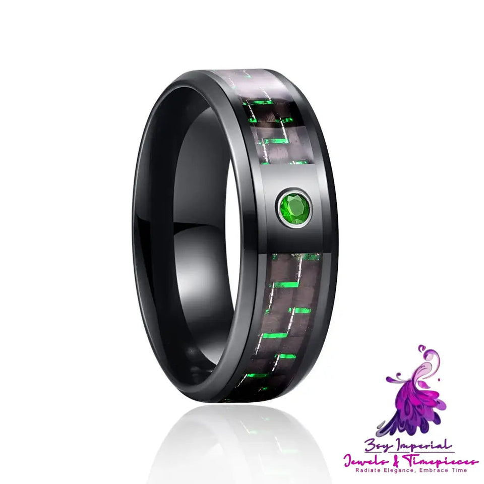 Men’s Fashion Titanium Steel Ring