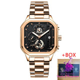 Waterproof Multifunctional Quartz Watch for Men