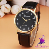 Fashion Men’s Belt Quartz Watch