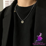 Xiaoyuan Brand Steel Neutral Minimalist Necklace