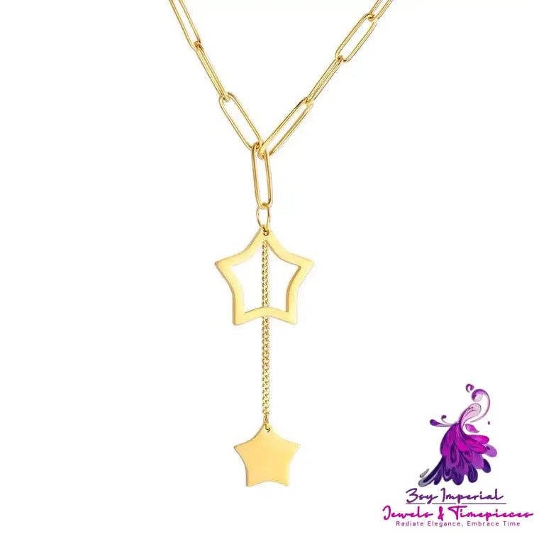 Trendy Hip Hop Niche Necklace for Women