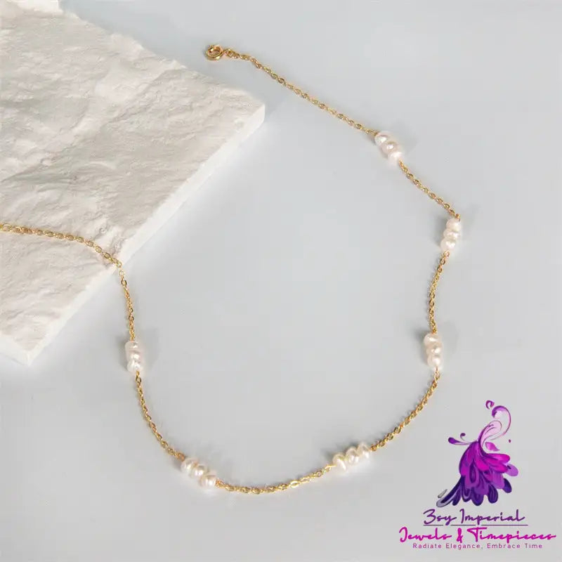 Women’s Fashion Retro Pearl Necklace