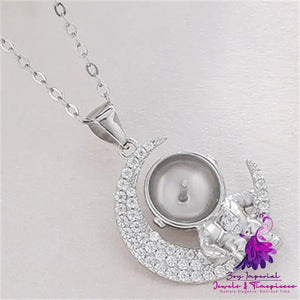 Sterling Silver Pearl Pendant