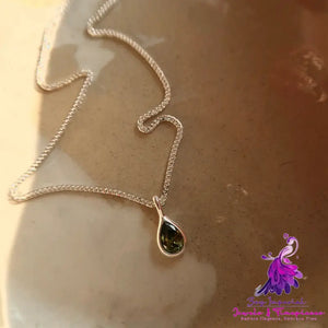 Simple Sterling Silver Collarbone Necklace