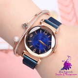 Fashion Steel Belt Quartz Watch