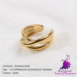 Women’s Stainless Steel Ring Fashion Ornament