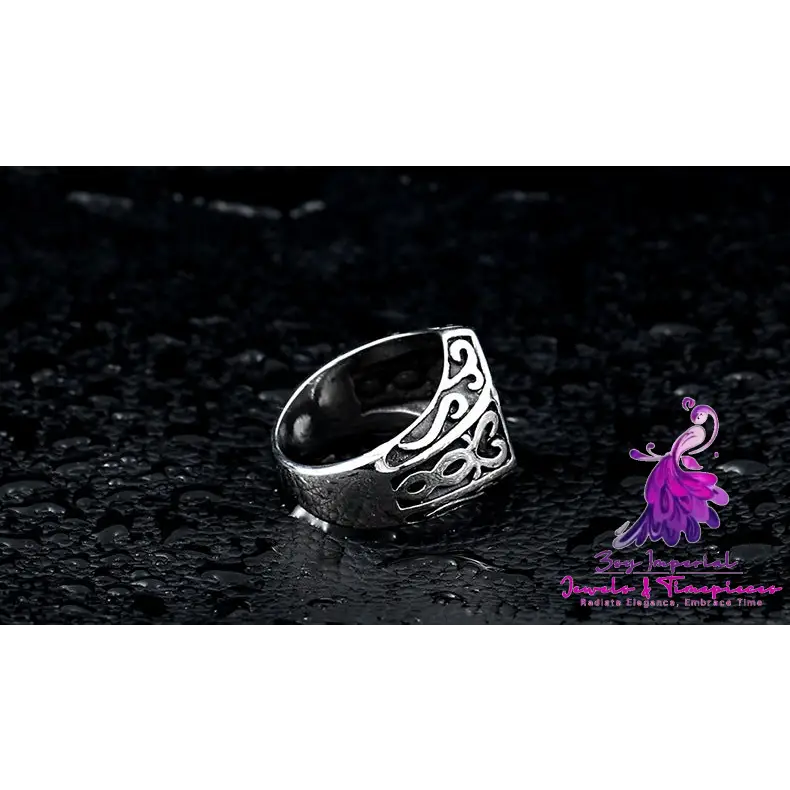 Steel Warrior Fashion Ring