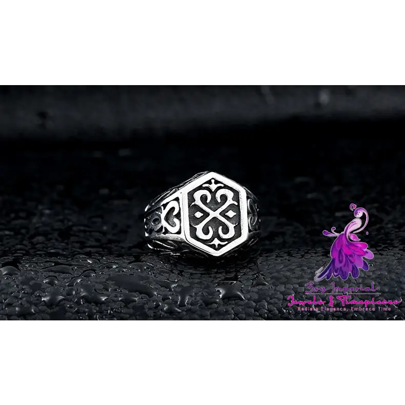 Steel Warrior Fashion Ring