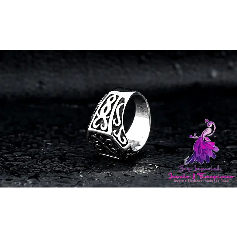 Steel Warrior Fashion Ring