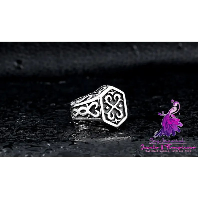 Steel Warrior Fashion Ring