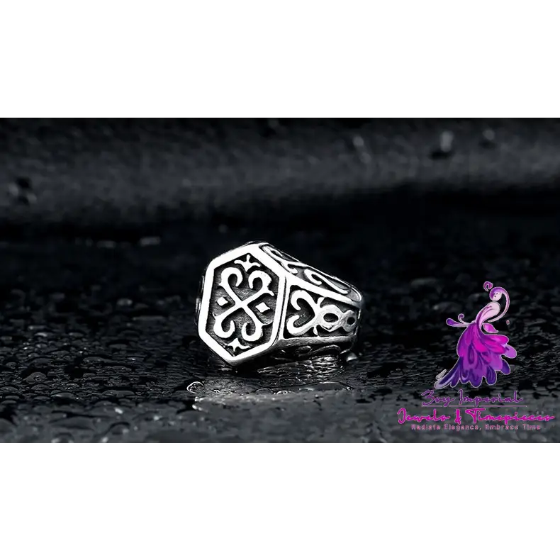 Steel Warrior Fashion Ring