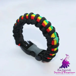 Outdoor Survival Weaving Bracelet