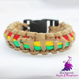 Outdoor Survival Weaving Bracelet