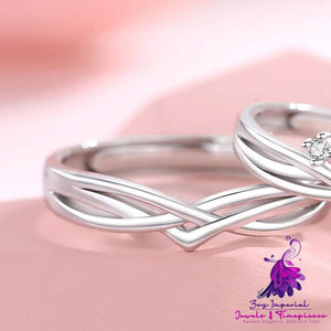 Fashion Personality Winding Pair Ring