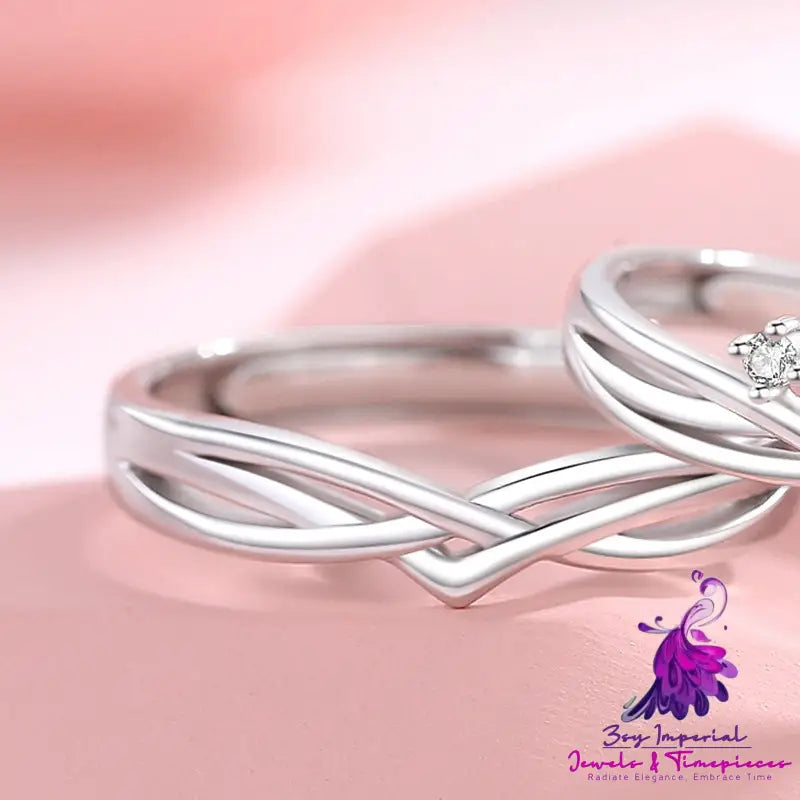 Fashion Personality Winding Pair Ring