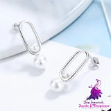 Fashion Pearl Sterling Silver Earrings