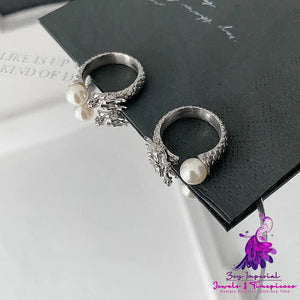 Retro Fashion Pearl Ring