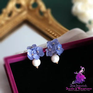 Forest Style Flower Fashion Earrings