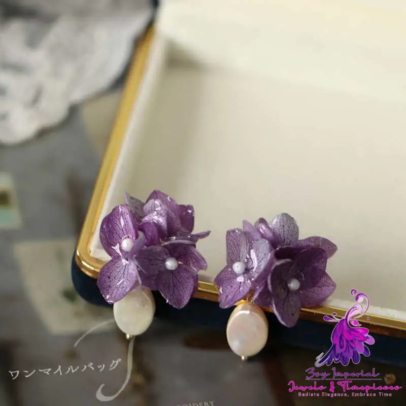 Forest Style Flower Fashion Earrings