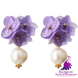 Forest Style Flower Fashion Earrings