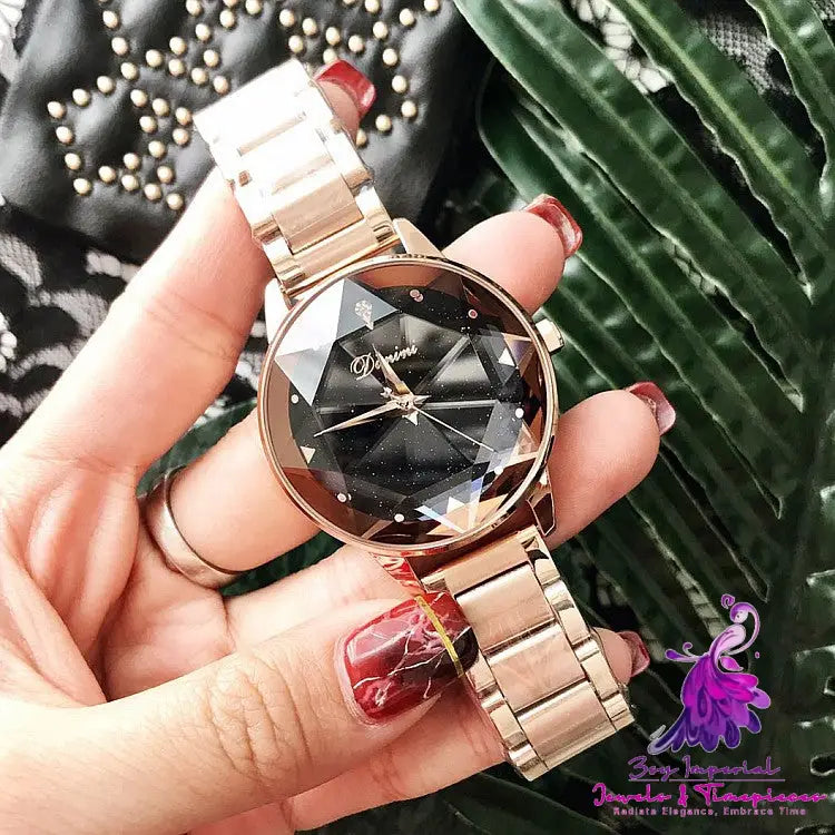 Starry Sky Purple Women’s Fashion Watch