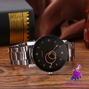 Fashion Steel Band Quartz Watch