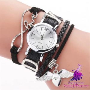 Casual Woven Belt Quartz Watch