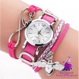 Casual Woven Belt Quartz Watch