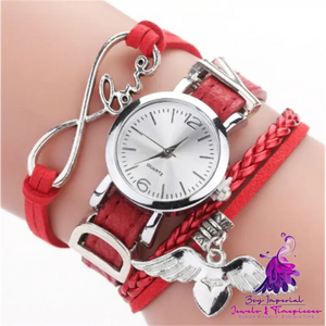 Casual Woven Belt Quartz Watch