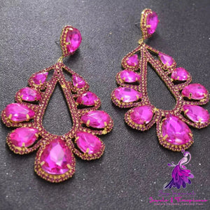 Fashion Rhinestone Earrings For Women