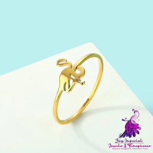 Flamingo Fashion Ring