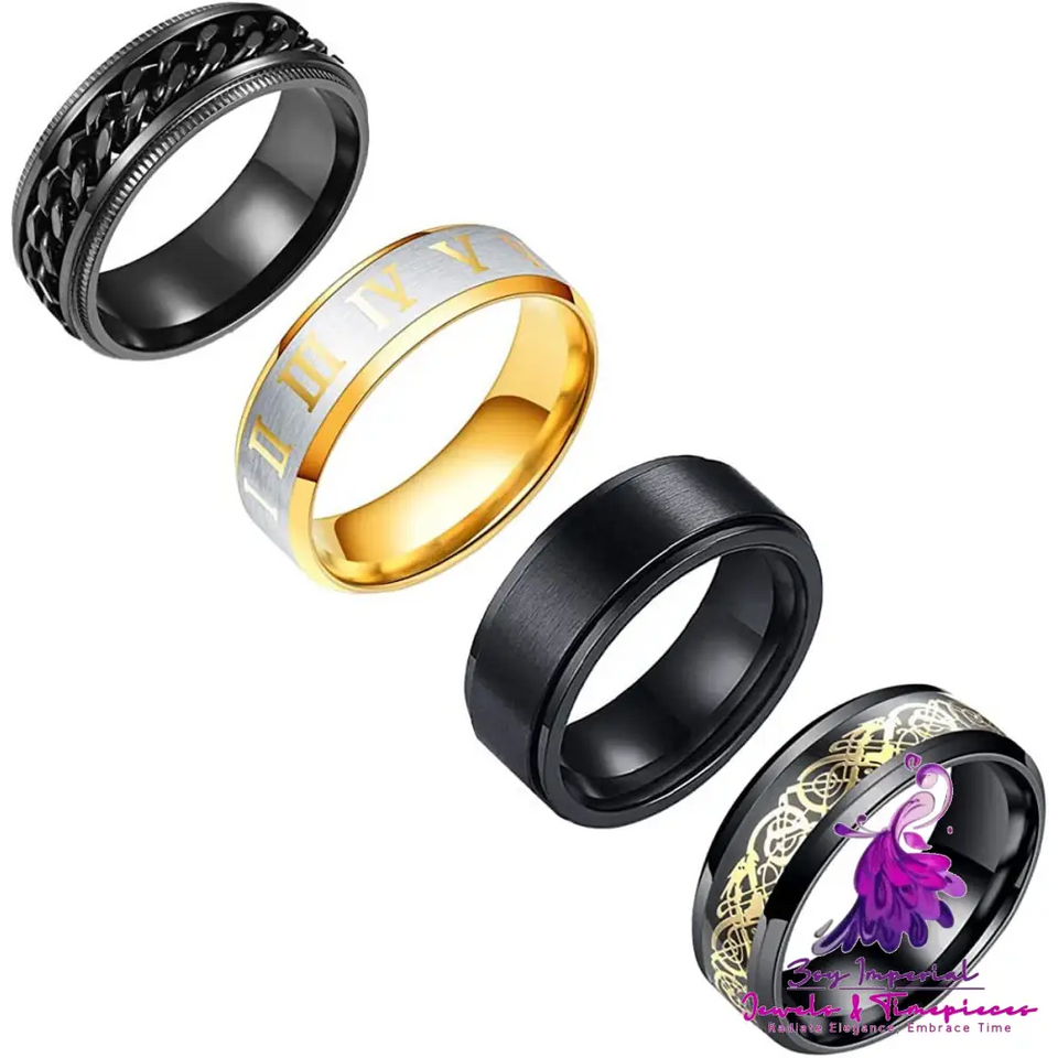 Women’s Fashion Stainless Steel Ring