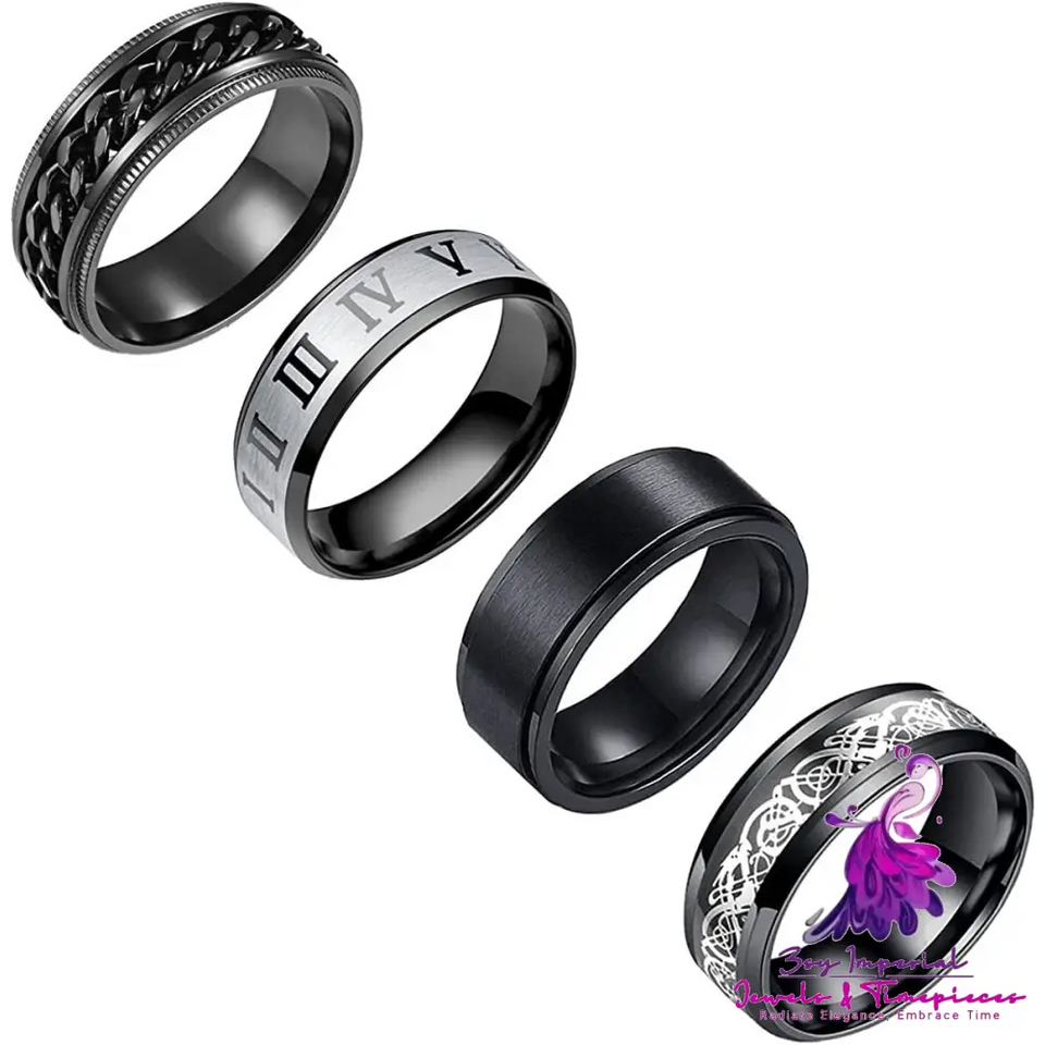 Women’s Fashion Stainless Steel Ring