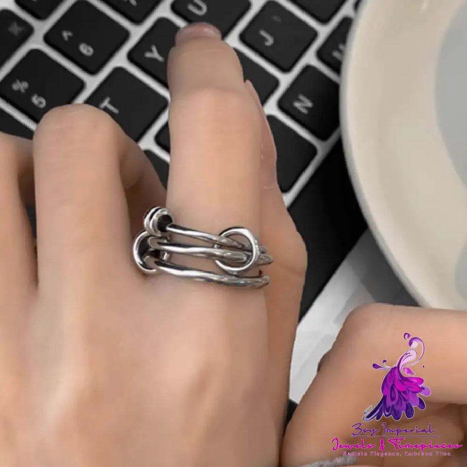 Women’s Fashion Titanium Steel Ring