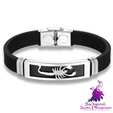 Rock Personality Silicone Bracelet